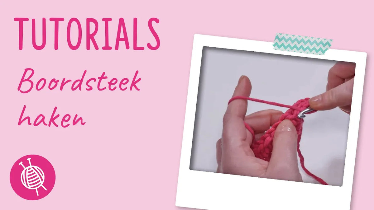 boordsteek haken tutorial