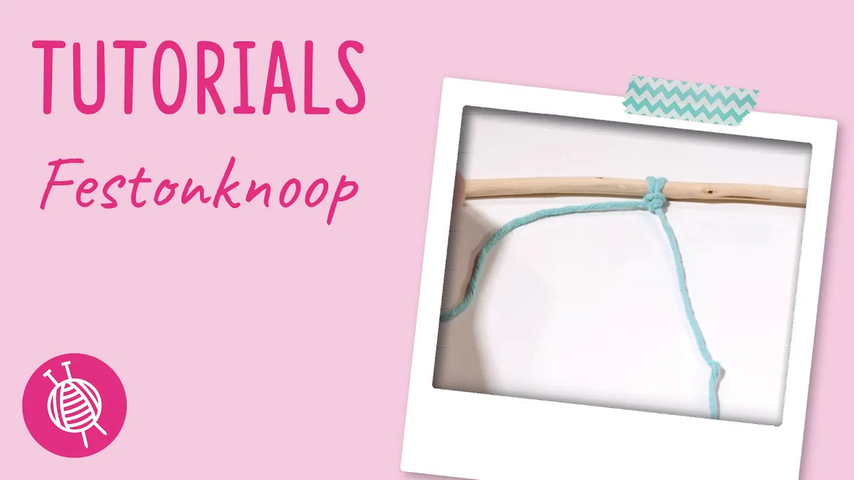 festonknoop macramé tutorial