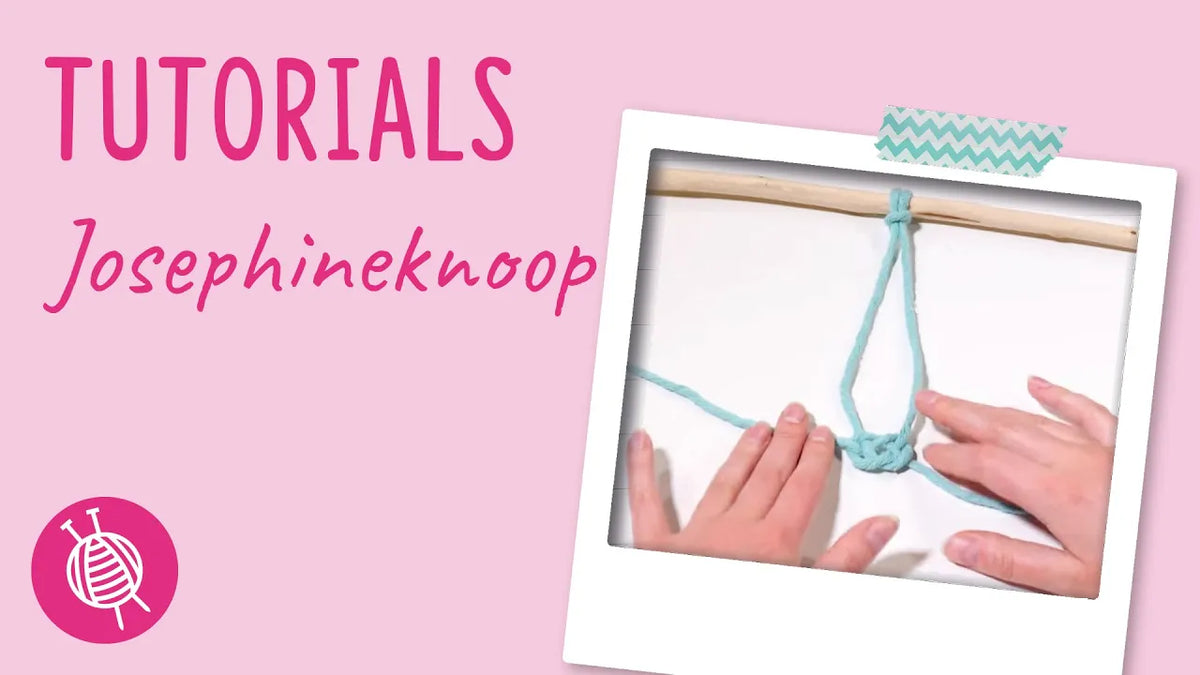 josephineknoop macramé tutorial