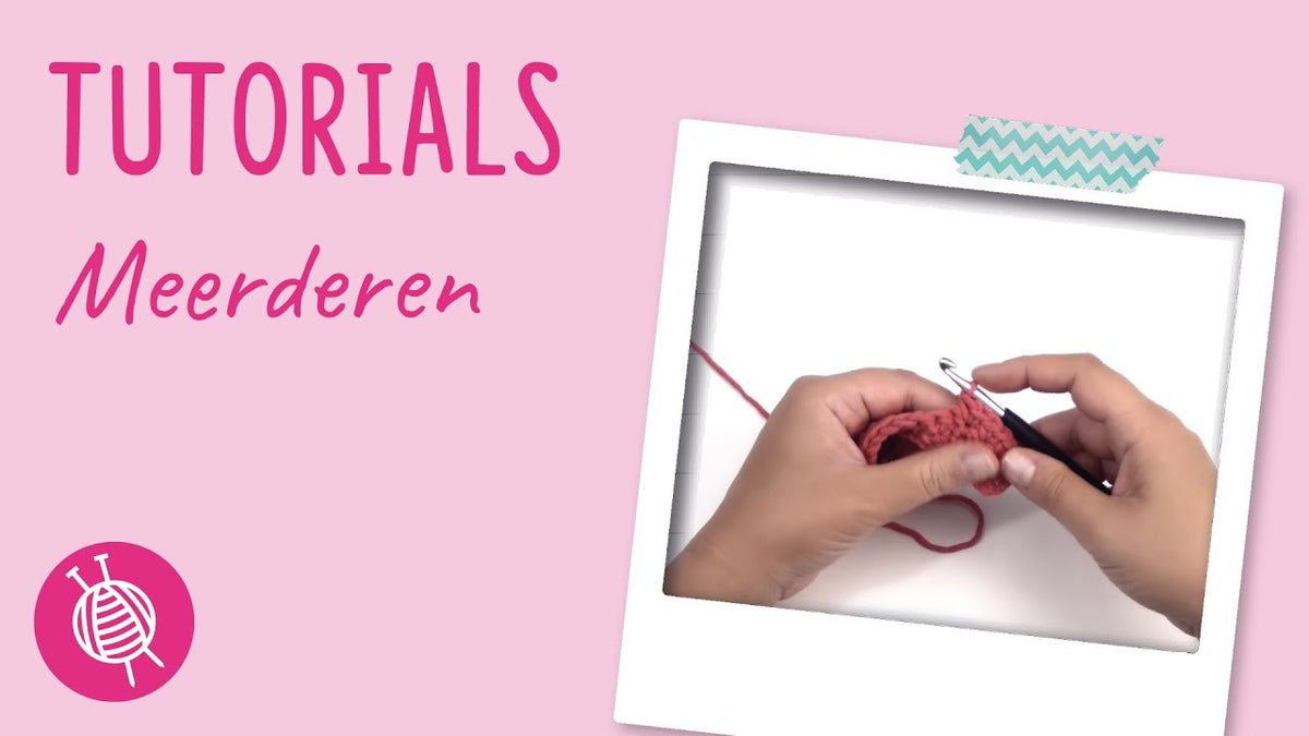 meerderen haken in haakwerk tutorial