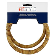 Restyle rond tassenhandvat van rotan 14 cm