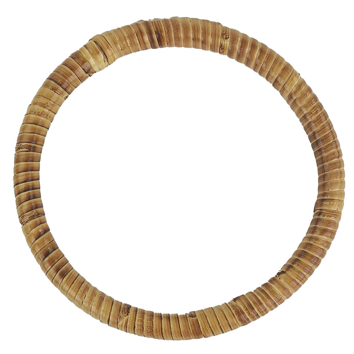 Detail van Restyle rond tassenhandvat rotan 14 cm