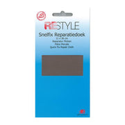 Restyle Snelfix Reparatiedoek 11 cm x 36 cm Opstrijkbaar 002 Grijs