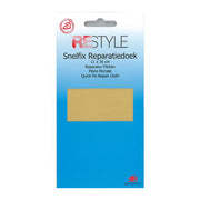 Restyle Snelfix Reparatiedoek 11 cm x 36 cm Opstrijkbaar 886 Bruin / Beige
