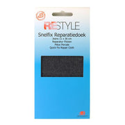 Restyle Snelfix Reparatiedoek Jeans 11 cm x 36 cm Opstrijkbaar 211 Blauw / Grijs