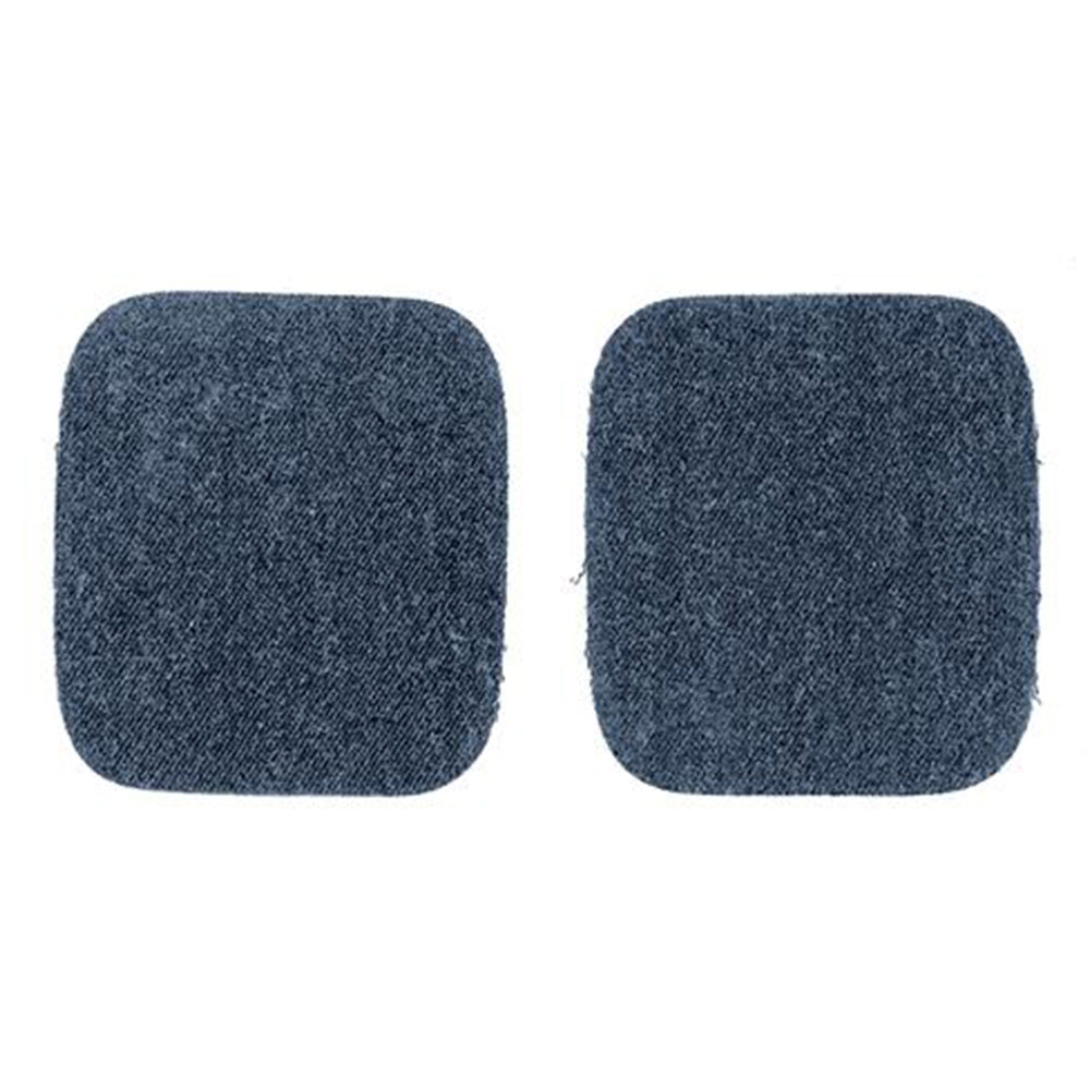 Restyle Kniestukken Jeans 10 cm x 9 cm Opstrijkbaar 211 Blauw / Grijs