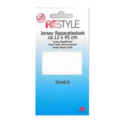 Restyle Jersey Reparatiedoek 12 cm x 45 cm 089 Ecru
