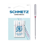 Schmetz Super Stretch Naalden Dikte 75 -1x5 Naalden op kaart 001
