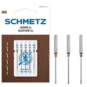 Schmetz Leer Naalden Dikte 80 t/m 100 - 1 x 5 Naalden op kaart