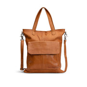 MUUD Arendal Whisky - Handgemaakt leren tas voor handwerkprojecten 35x34cm