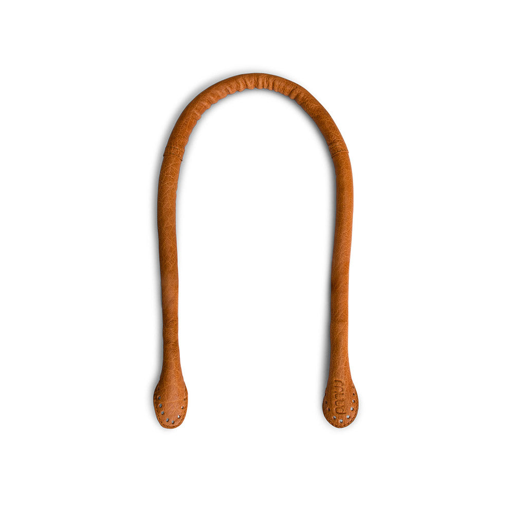 MUUD Bibi Whisky - Handgemaakt leren tashengsel 73cm
