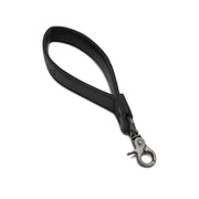 MUUD Cami Black - Handgemaakt leren tassen handvat 18,5 x 2,2 cm