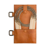 MUUD Carita A Whisky - Handgemaakt leren inleg 14 x 21 cm voor sokkennaalden