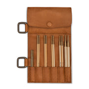 MUUD Carita D - Whiskey Handgemaakt leren etui