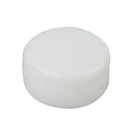 Restyle Rammelschijf 8 x 15 mm per stuk - witte kunststof rammelschijf voor amigurumi en rammelaars