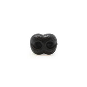 Veiligheidsneus hond zwart 8mm