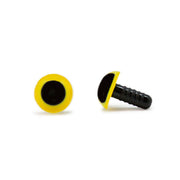 Veiligheidsogen Geel 10mm per paar