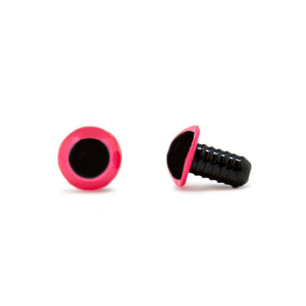 Veiligheidsogen Roze 10mm per paar