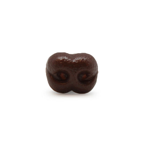 Veiligheidsneus hond bruin 10mm