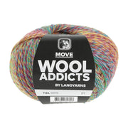 Lang Yarns Move 0015 Groen/Blauw/Roze/Bourdeaux