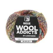 Lang Yarns Move 0021 Marine/Petrol/Donkergeel/Chocolade