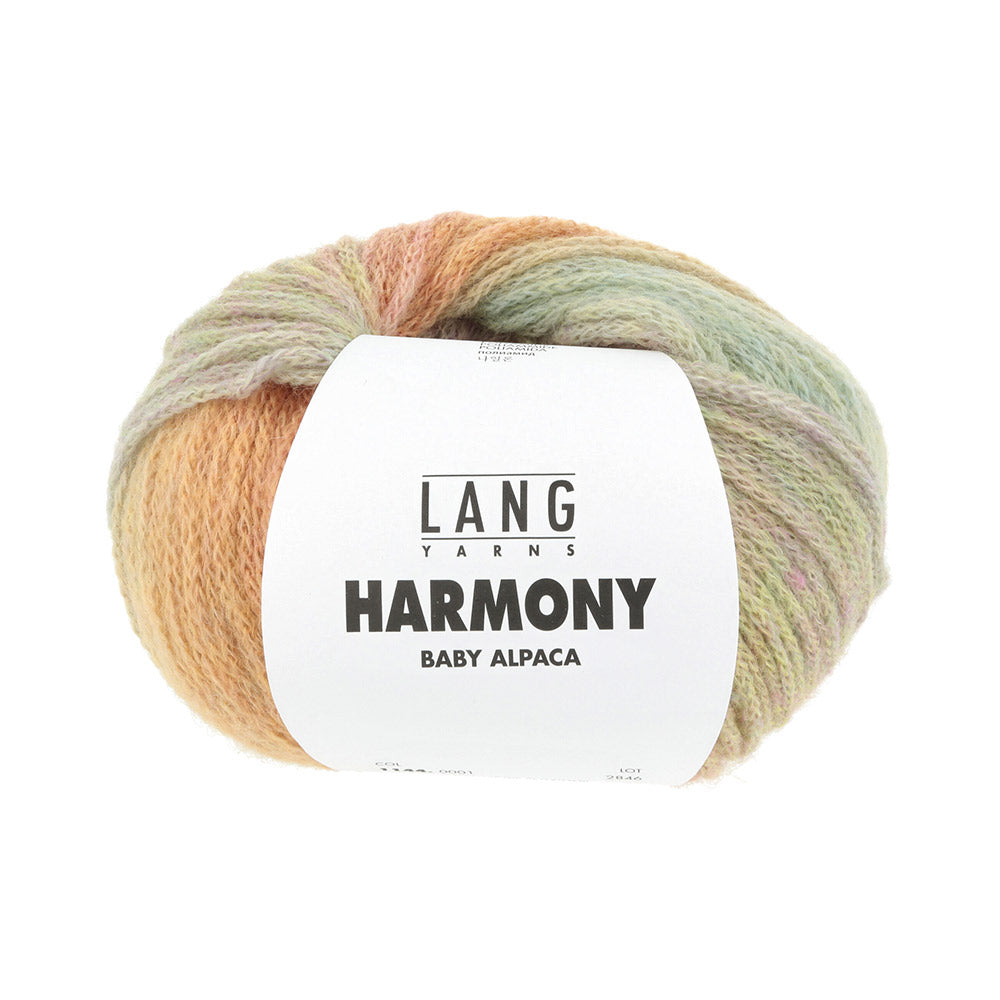 Lang Yarns Harmony 001 Geel/Roze
