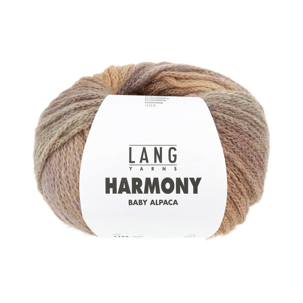 Lang Yarns Harmony 007 Geel/Oranje