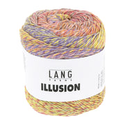 Lang Yarns Illusion 0001 Roze/Geel/Paars/Oranje