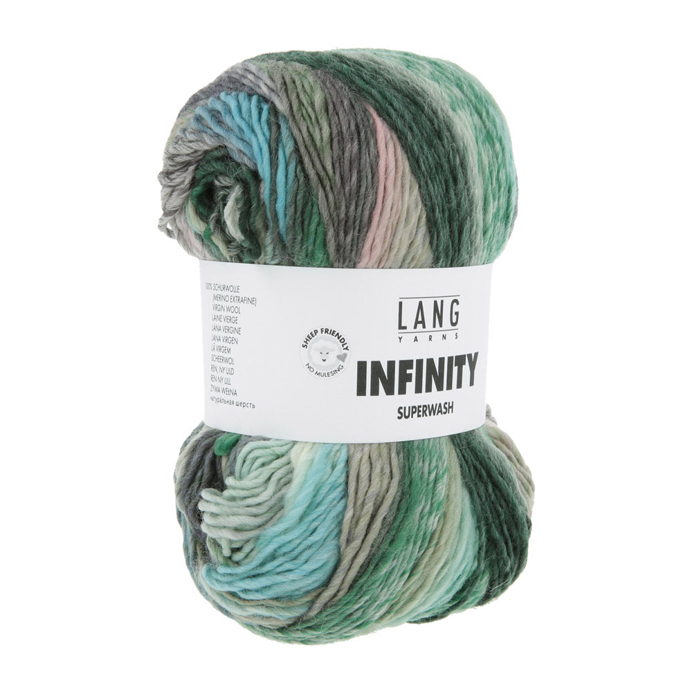 Lang Yarns Infinity 0005 Weidegroenen - bol garen van opzij