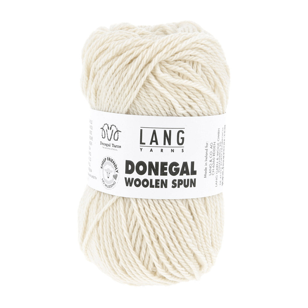 Lang Yarns Donegal Woolen Spun 0001 Wit
