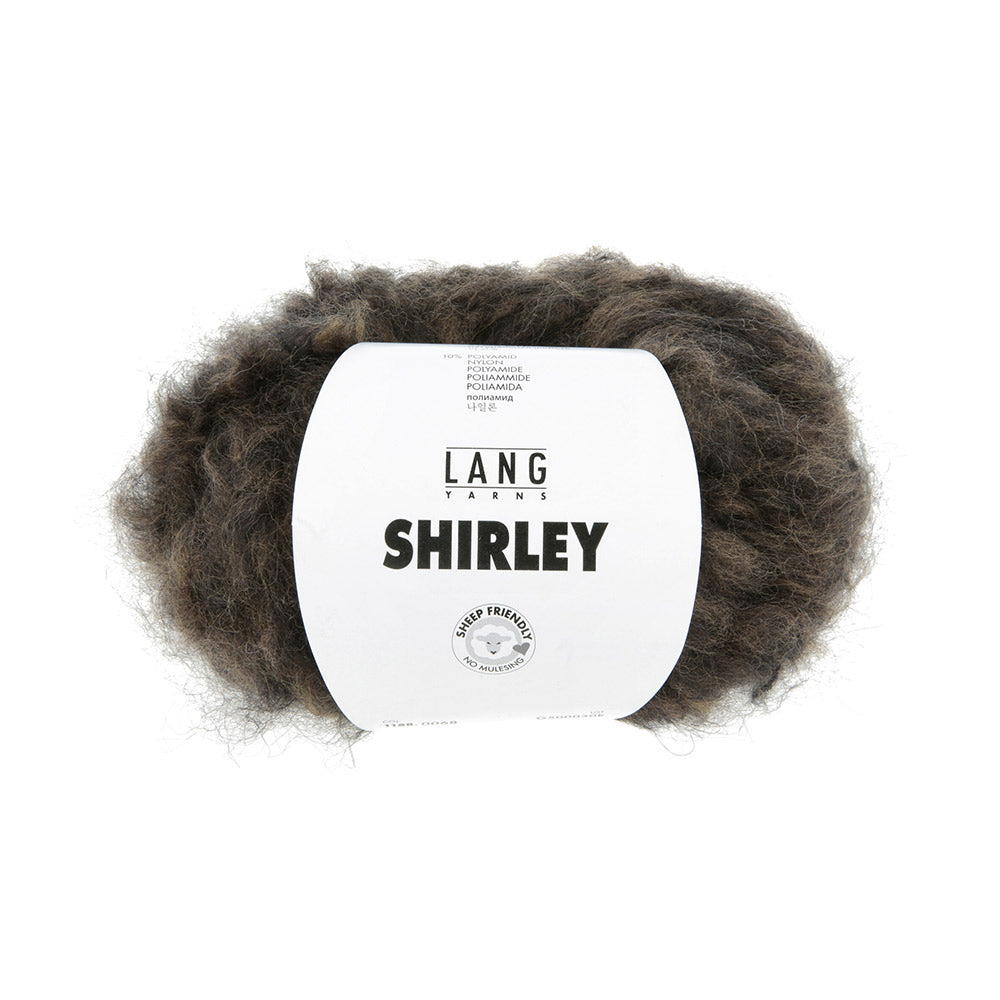 Lang Yarns Shirley 0068 Donkerbruin