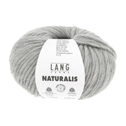 Lang Yarns Naturalis 0003 Lichtgrijs - bol garen in kleur Lichtgrijs