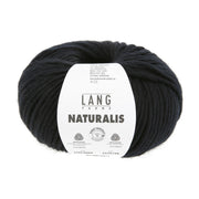 Lang Yarns Naturalis 0004 Zwart - bol garen in kleur Zwart