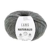 Lang Yarns Naturalis 0024 Grijs - bol garen in kleur Grijs