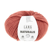 Lang Yarns Naturalis 0060 Rood - bol garen in kleur Rood