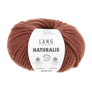 Lang Yarns Naturalis 0087 Baksteenrood - bol garen in kleur Baksteenrood