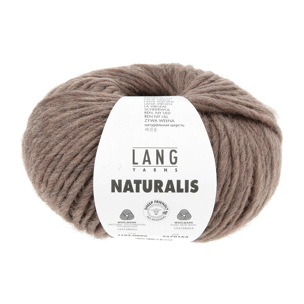 Lang Yarns Naturalis 0096 Lichtbruin - bol garen in kleur Lichtbruin