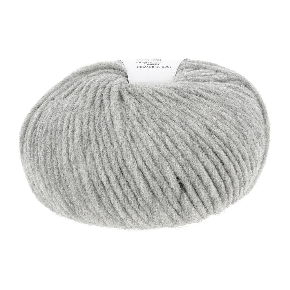 Lang Yarns Naturalis 0003 Lichtgrijs - detail van merinowol in kleur Lichtgrijs