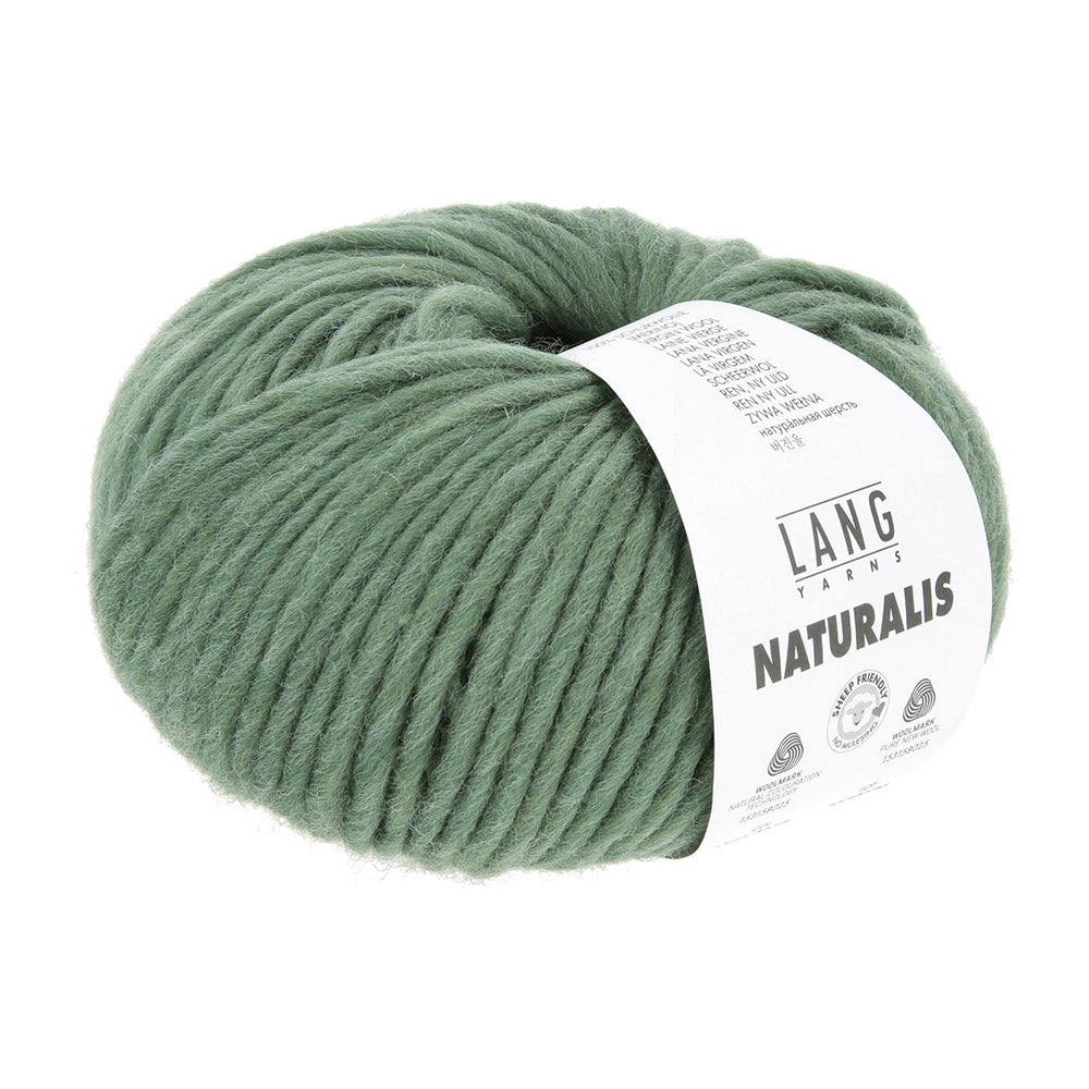 Lang Yarns Naturalis 0073 Smaragd - bol garen met banderol