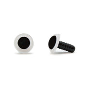 Veiligheidsogen Wit 12mm per paar
