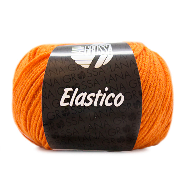 Lana Grossa Elastico 145 Oranje - bol garen