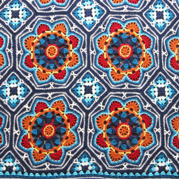 Persian Tiles Original Colorway Deken Haakpakket 2