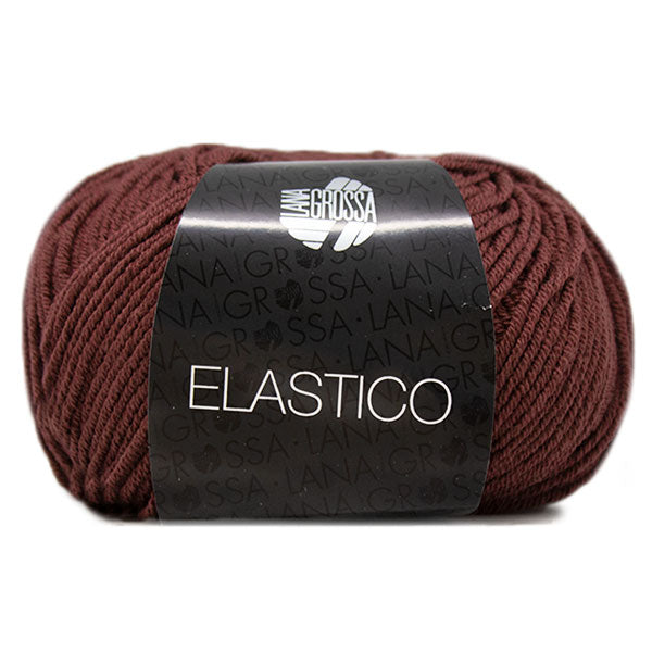 Lana Grossa Elastico 152 Kastanje - bol garen