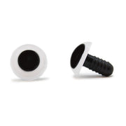 Veiligheidsogen Wit 15mm per paar
