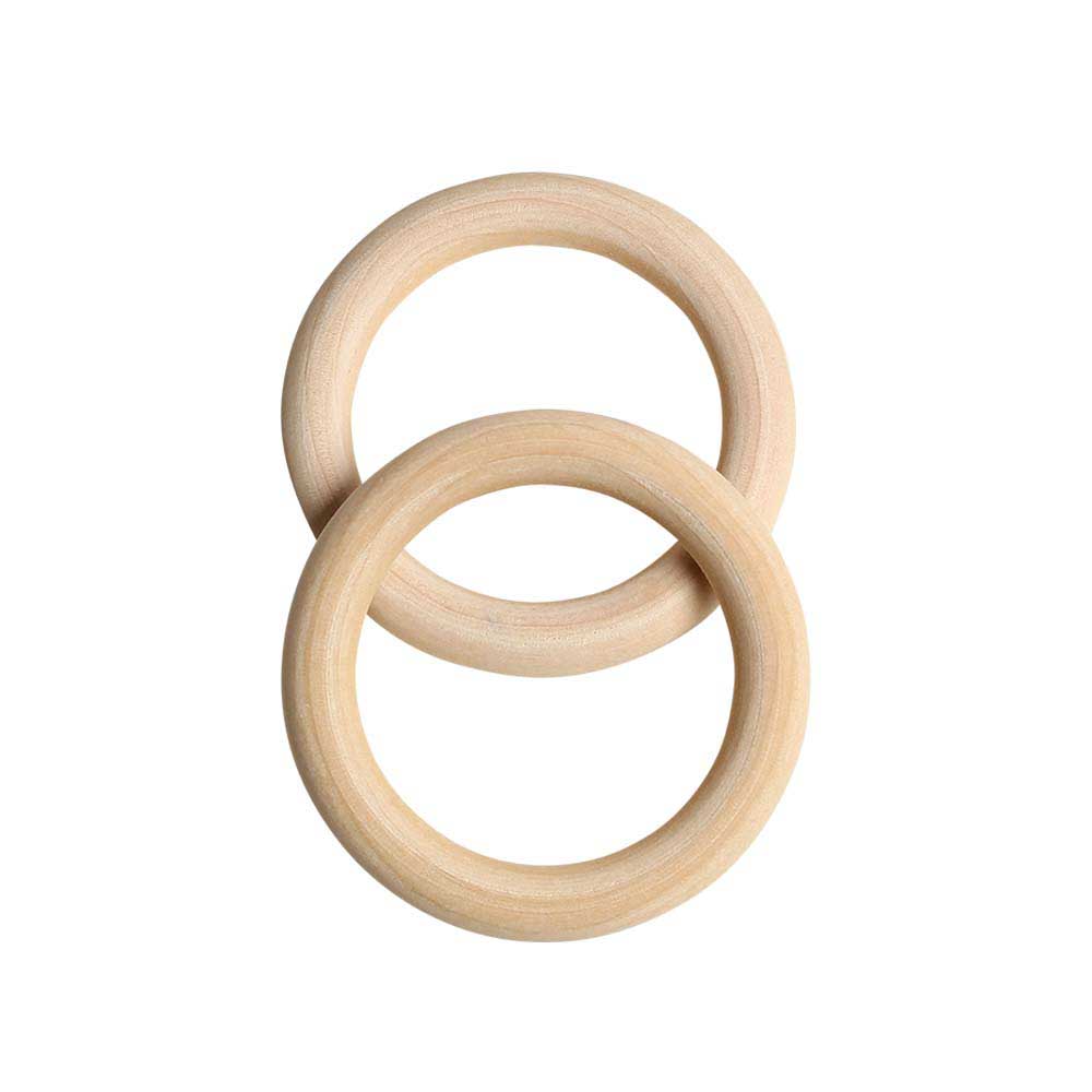 Go Handmade Houten Ringen Ø 68 mm (2 stuks)