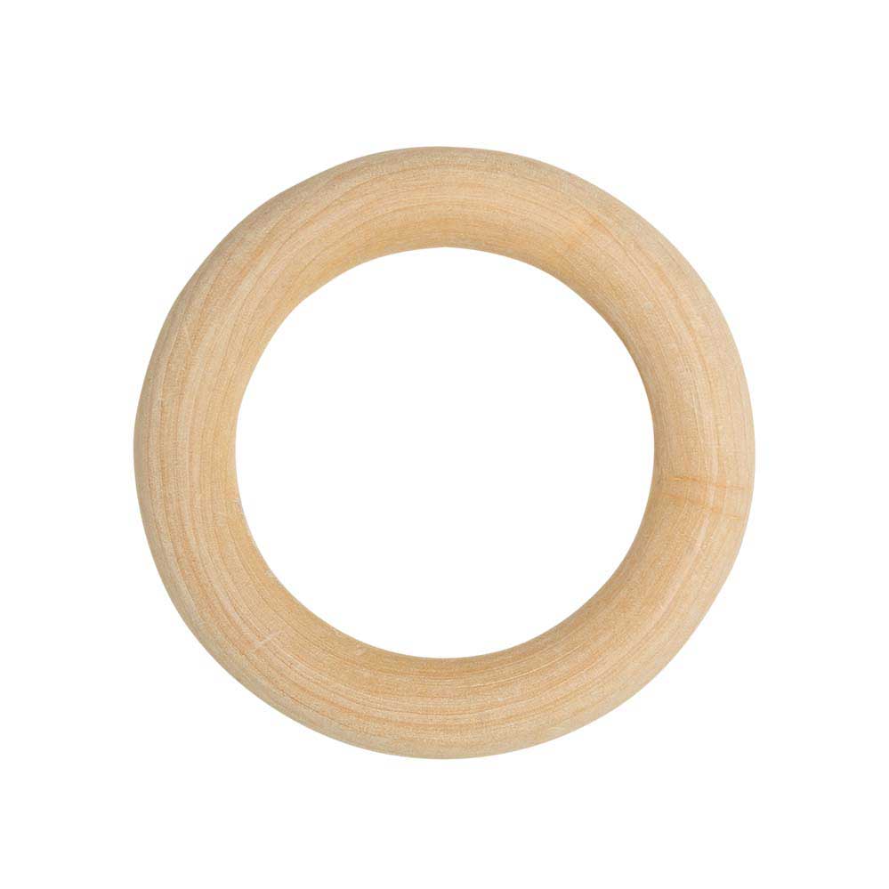 Go Handmade Houten Ringen Ø 75 mm (1 stuk)