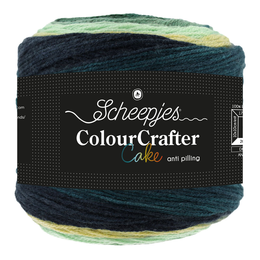 Scheepjes Colour Crafter Cake 705 Botanical Style - garencake met wikkel