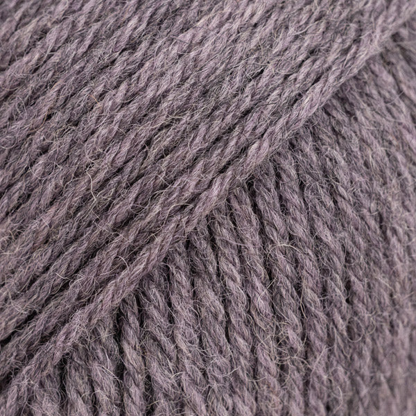 Drops Saga Mix 17 Lavendelgrijs - 100% wol in gemêleerde kleur Lavendelgrijs