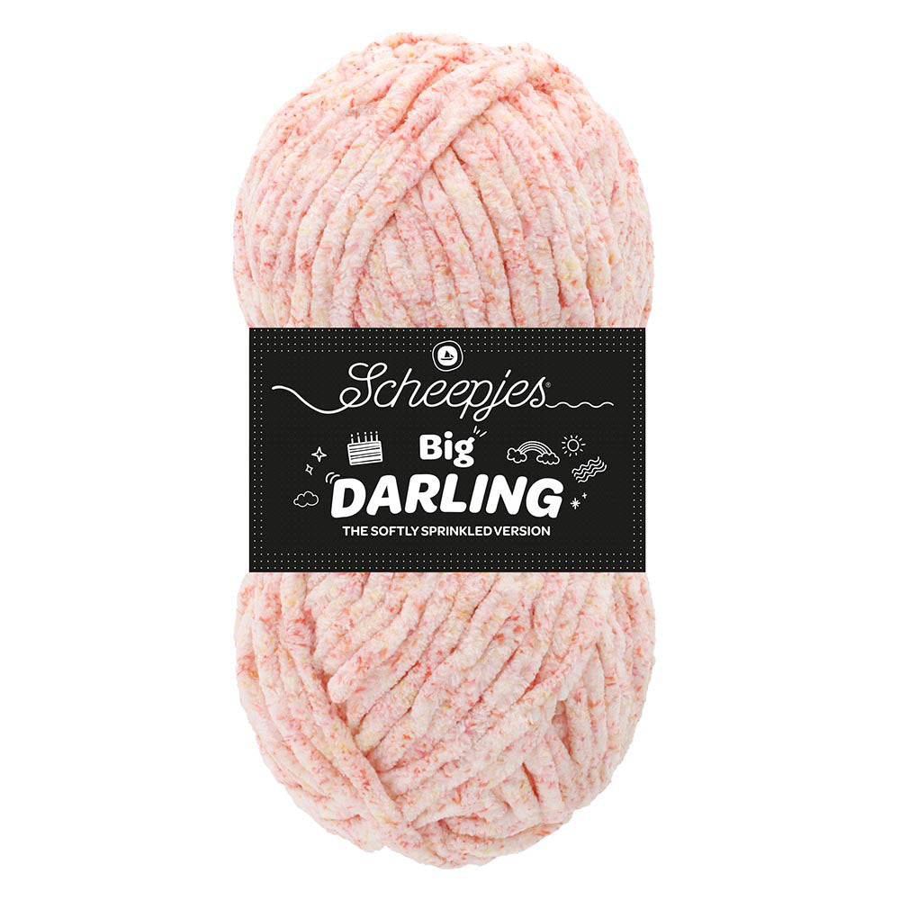 Scheepjes Big Darling Sprinkled 05 Strawberry Lem.