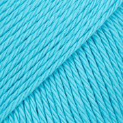 Drops Magic Uni Colour 18 Turquoise - kleurstaal katoen